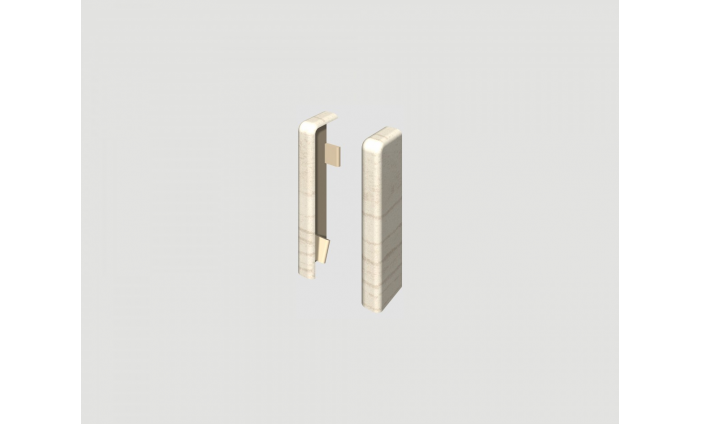 DUB ŠEDOMODRÝ- Ukončenie ľavé + pravé