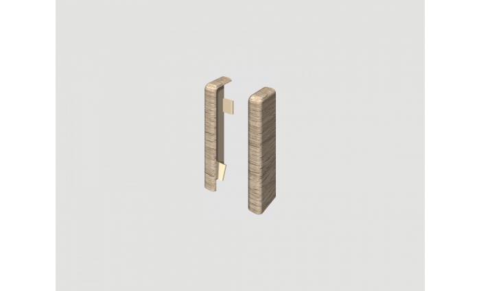 DUB SVETLOŠEDÝ- Ukončenie ľavé + pravé