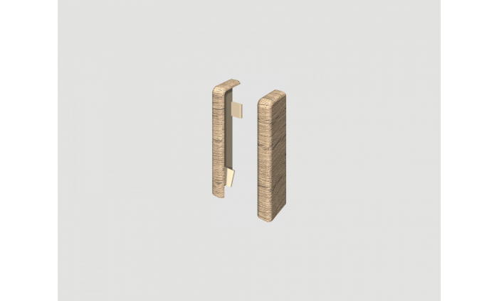 DUB STREDNE HNEDÝ- Ukončenie ľavé + pravé