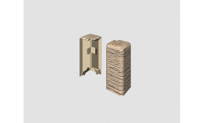 DUB ŠEDOHNEDÝ- Vonkajší roh