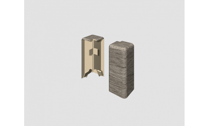 DUB ŠEDÝ- Vonkajší roh